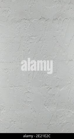 The texture of light plaster, broad strokes Stock Photo