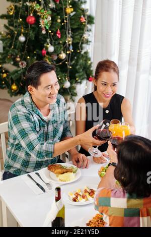 New Year celebration Stock Photo