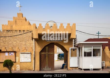 Iraq, Kurdistan, Erbil, Ankawa, St Josephs Church Stock Photo