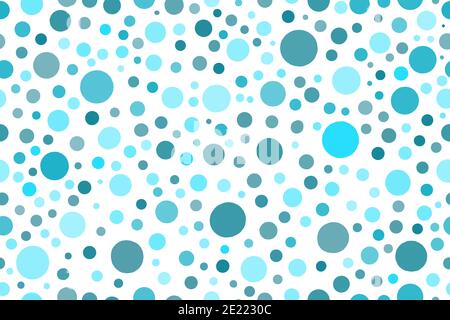 Colorful Hand drawn abstract blue background Polka dot pattern Dotwork ...