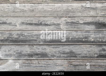 Old distressed wooden planks background or texture Stock Photo