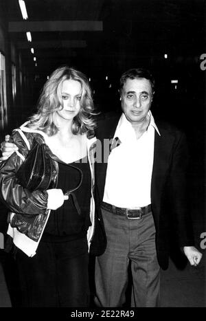 Goldie Hawn And Friend Seeing Lily Tomlin At The Huntington Hartford Theatre In Hollywood 2/1978   Credit: Ralph Dominguez/MediaPunch Stock Photo