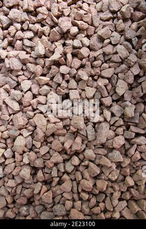 structure of red sandstone pebbles Stock Photo