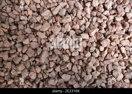 structure of red sandstone pebbles Stock Photo