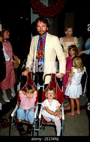 John Ritter With Son And Daughter Credit: Ralph Dominguez/MediaPunch