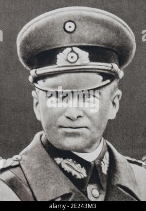 General Walther von Brauchitsch commander-in-chief of the German armies. WWII period Stock Photo