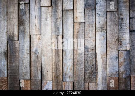 Weathered wood wall background Stock Photo