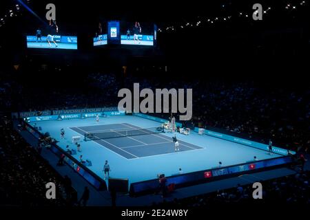 General View of the ATP Tennis Finals at the O2 Arena Stock Photo