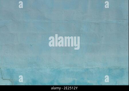 Blue painted wall background or texture Stock Photo