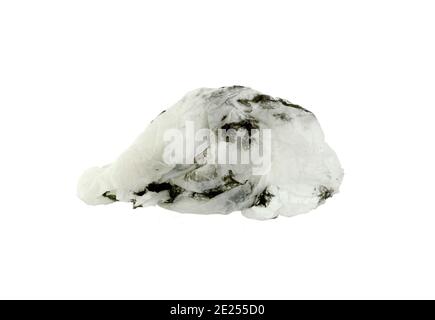 Used screwed paper tissue isolated on white background. Crumpled tissue paper. Dirty Crumpled tissue paper. Stock Photo