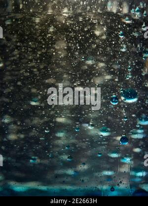 Abstract of colourful bubbles rising through liquid, background patterns Stock Photo