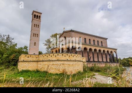 Heilandskirche, Sacrow, Potsdam, Brandenburg, Deutschland Stock Photo