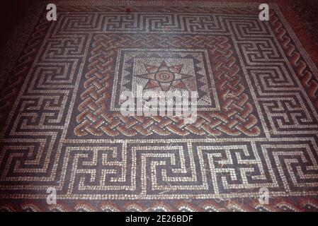 Aldborough ruins of Roman town Isurium Brigantum in North Yorkshire