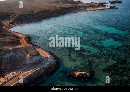 Neom, Saudi Arabia. 12th Jan, 2021. Illustration, landscape during the 9th stage of the Dakar 2021 between Neom and Neom, in Saudi Arabia on January 12, 2021 - Photo Eric Vargiolu/DPPI/LM Credit: Gruppo Editoriale LiveMedia/Alamy Live News Stock Photo