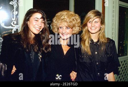 Katrina Bronson, Jill Ireland and Zuleika Bronson at the book party for