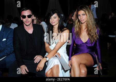 Shannon Leto from US rock band 30 Seconds to Mars and Gabriella Wright attends Zuhair Murad Fall-Winter 2011-2012 Haute-Couture collection presentation held at Hotel Westin in Paris, France on July 5, 2011. Photo by Nicolas Briquet/ABACAPRESS.COM Stock Photo