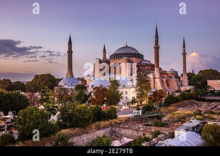 Istanbul main attractions Stock Photo