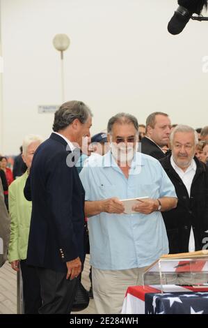 A photo of Francis Ford Coppola seen in the hall of Supercinema.during