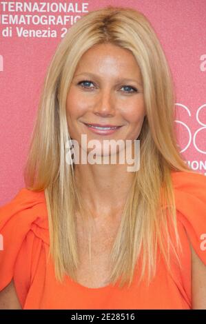 Gwyneth Paltrow attending the 'Contagion' Photocall during the 68th Venice International Film Festival at Palazzo del Casino on September 3, 2011 in Venice, Italy. Photo by Nicolas Genin/ABACAPRESS.COM Stock Photo