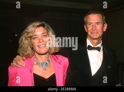 Anthony Perkins And Berry Berenson OCT 1998  Credit: Ralph Dominguez/MediaPunch Stock Photo