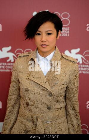 Denise Ho attending a photocall for the film 'Duo Mingjin' ('Dyut Ming Gam') ('Life Without Principle)' during the 68th Venice International Film Festival 'Mostra' at Palazzo del Casino in Venice, Italy on September 9, 2011. Photo by Aurore Marechal/ABACAPRESS.COM Stock Photo