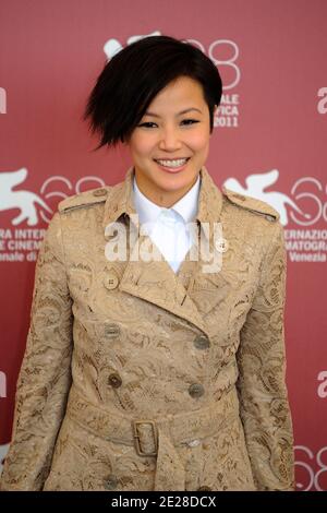 Denise Ho attending a photocall for the film 'Duo Mingjin' ('Dyut Ming Gam') ('Life Without Principle)' during the 68th Venice International Film Festival 'Mostra' at Palazzo del Casino in Venice, Italy on September 9, 2011. Photo by Aurore Marechal/ABACAPRESS.COM Stock Photo