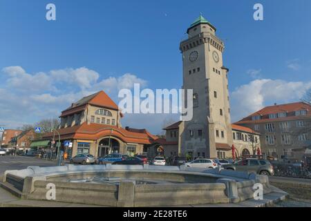 Ludolfingerplatz, Kasinoturm, Frohnau, Reinickendorf, Berlin, Deutschland Stock Photo