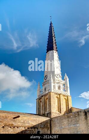 Ars en Ré, France Stock Photo