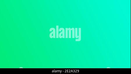 Cyan green soft gradient background design, abstract layout. Stock Photo
