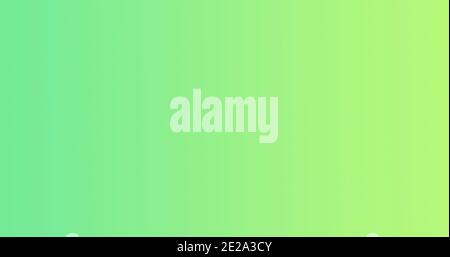 Green to yellow soft gradient background wallpaper, blurry backdrop. Stock Photo