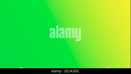Vivid bright green to yellow gradient, vibrant colorful background. Stock Photo