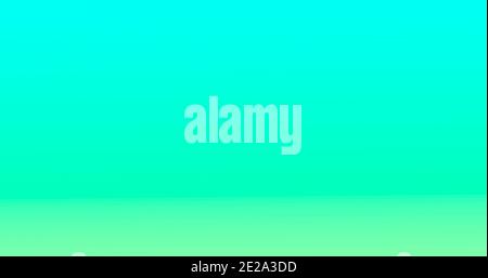 Blue and cyan blurry gradient background. Stock Photo
