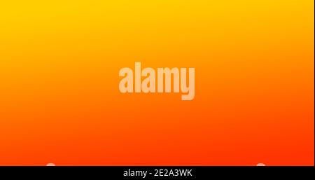 Bright colorful abstract gradient background, orange and yellow soft layout design. Stock Photo