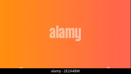 Orange soft gradient background design, abstract colorful layout. Stock Photo