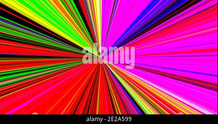 Psychedelic vibrant background, abstract design. Stock Photo
