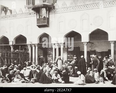 Vintage 19th century photograph - Al Aqsa mosque, c.1890's. Al-Aqsa ...