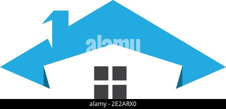 Building home logo vector template illustration Stock Vector