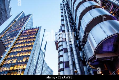 The Lloyds Building In The City Of London UK Stock Photo