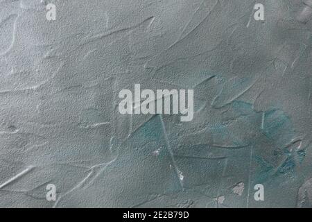 Blue and gray rough concrete texture background Stock Photo