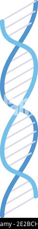 DNA icon. Isometric of DNA vector icon for web design isolated on white background Stock Vector