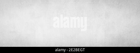 Panoramic grey paint limestone texture background in white light seam home wall paper. Back flat wide concrete stone table floor concept surreal grani Stock Photo