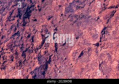 sandstone texture closeup. benagil beach in Portugal Stock Photo