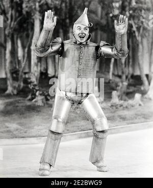 THE WIZARD OF OZ 1939 MGM film with Jack Haley as Hickory - the Tin Man Stock Photo