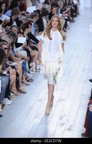 A model on the catwalk at the Vivienne Westwood spring-summer 2011 ready-to  wear collection presentation in Paris, France on October 1rst, 2010. Photo  by Nicolas Gouhier/ABACAPRESS.COM Stock Photo - Alamy