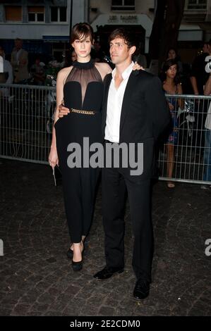 Elettra Wiedemann and James Marshall attending the premiere of HBO's ...