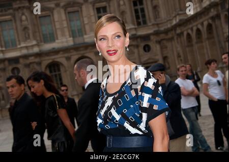 Louis Vuitton - Uma Thurman promoting a handbag