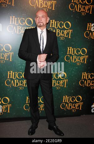 Sir Ben Kingsley attending the French premiere of 'Hugo Cabret' held at UGC Normandie in Paris, France on December 6, 2011. Photo by Denis Guignebourg/ABACAPRESS.COM Stock Photo