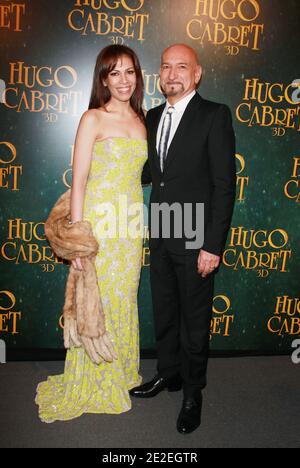 Sir Ben Kingsley attending the French premiere of 'Hugo Cabret' held at UGC Normandie in Paris, France on December 6, 2011. Photo by Denis Guignebourg/ABACAPRESS.COM Stock Photo