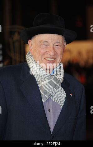 Edgar Morin arriving for the screening of Texas Killing Fields as part of the 11th Marrakech Film Festival in Marrakech, Morocco on December 8, 2011. Photo by Nicolas Briquet/ABACAPRESS.COM Stock Photo