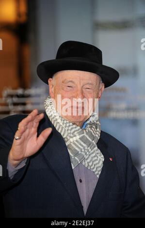 Edgar Morin arriving for the screening of Texas Killing Fields as part of the 11th Marrakech Film Festival in Marrakech, Morocco on December 8, 2011. Photo by Nicolas Briquet/ABACAPRESS.COM Stock Photo